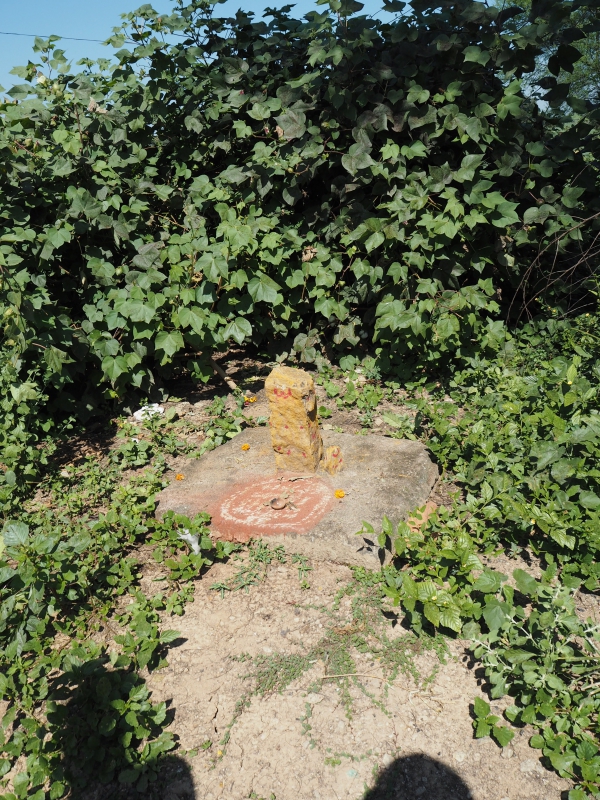 The statue of Sora spirit in Dombosara