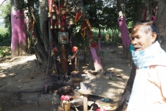 In the sanctuary of the goddess Tangima near Gunupur