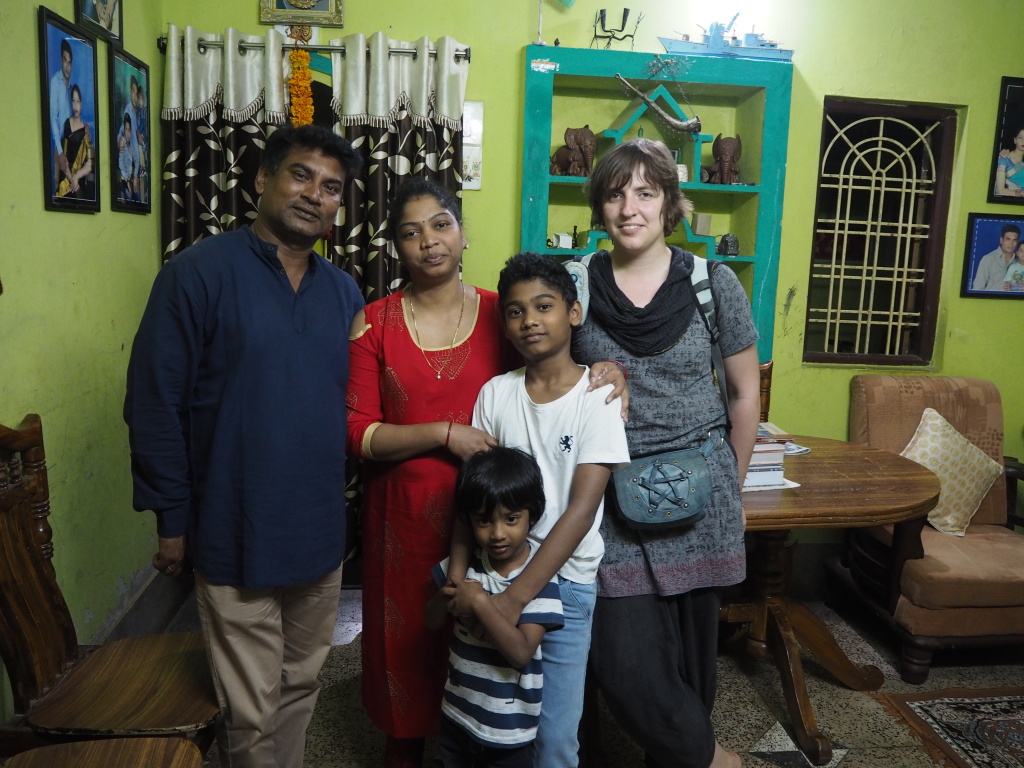 With our guide Sarat Routray and his family (Jeypore)