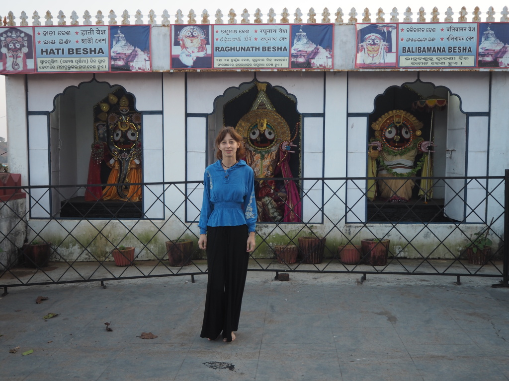 In the Jagannath temple in Koraput