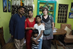 With our guide Sarat Routray and his family (Jeypore)